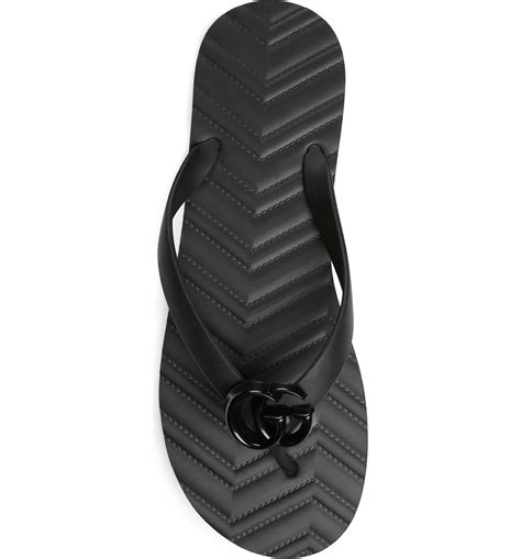 gucci flip flops saks|gucci platform flip flops.